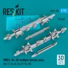 ResKit Models 1:72 MBD3-U6-68 multiple bombs racks (2 pcs) (Su-17, Su-24, Su-27, Su-30) (3D Printed)