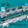 ResKit Models 1:72 MBD3-U6-68 multiple bombs racks (2 pcs) (Su-17, Su-24, Su-27, Su-30) (3D Printed)