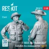 ResKit Models 1:48 F-105 (F, G) Thunderchief male pilots (in a standing position - type 2) (2 pcs) (3D Printed)