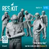 ResKit Models 1:72 One busy day carrier crew on deck (scene 2) (6 pcs) (3D Printed)