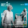 ResKit Models 1:72 Red jerseys (2 pcs), AERO 21A (MHU-191A/M) with AIM-54C Phoenix for F-14B/D (scene 1) (US Navy Carrier Deck Crew) (3D Printed)