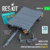 ResKit Models 1:35 MHU-141M munitions trailer with flat bed/cargo platform (type 2) (3D Printed model kit)