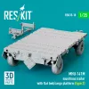 ResKit Models 1:35 MHU-141M munitions trailer with flat bed/cargo platform (type 2) (3D Printed model kit)