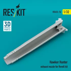   ResKit Models 1:32 Hawker Hunter exhaust nozzle for Revell kit (3D Printed)