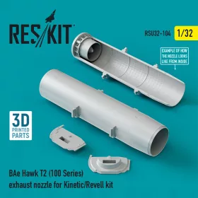   ResKit Models 1:32 BAe Hawk T2 (100 Series) exhaust nozzle for Kinetic/Revell kit