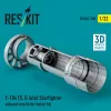 ResKit Models 1:32 F-104 (S, G late) Starfighter exhaust nozzle for Italeri kit (3D Printed)