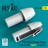 ResKit Models 1:32 F/A-18E/F/G Super Hornet exhaust nozzles (type 2) for Revell kit (3D Printed)