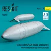 ResKit Models 1:32 Tornado IDS/ECR 1500L underwing fuel tanks (welded) (German AF / Italian AF) (2 pcs) (3D Printed)