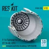 ResKit Models 1:32 F-16 Fighting Falcon (F110-GE-129) open exhaust nozzle for Academy / AFV Club kit (3D Printed)