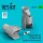 ResKit Models 1:35 MH-60L, MH-60S, HH-60G, HH-60H exhaust for Kitty Hawk / Zimimodel kit (3D Printed)