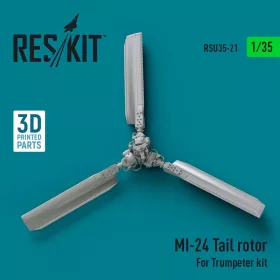   ResKit Models 1:35 Mi-24 tail rotor for Trumpeter kit (3D printed)