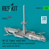 ResKit Models 1:35 AH-1G Cobra main rotor with dust and debris deflector (sand shields) early version for ICM kit (3D Printed)