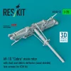 ResKit Models 1:35 AH-1G Cobra main rotor with dust and debris deflector (sand shields) late version for ICM kit (3D Printed)
