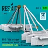 ResKit Models 1:35 Mi-8 Hip weapon mounting frame with BD3-57KrV (USSR/UKRAINE Early) for Trumpeter kit (2 pcs) (3D Printed)