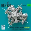 ResKit Models 1:35 MH-60L, UH-60A, HH-60G unfolded main rotor for Kitty Hawk / Zimimodel (3D Printed)