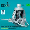 ResKit Models 1:35 AH-64 Apache M230 chain gun (in fly position) for Trumpeter kit (3D Printed)