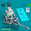ResKit Models 1:35 AH-64 Apache M230 chain gun (in parking position) for Trumpeter kit (3D Printed)