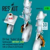 ResKit Models 1:35 CH-54A Tarhe(S-64E) landing gear (WITHOUT LOAD) with weighted wheels set for ICM kit (Metal & 3D Printed)