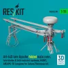 ResKit Models 1:35 AH-64D late Apache folded main rotor, late blades & fold restraint systems, MUMT, AN/APG-78 Longbow for Takom/Snowman kit (3D Printed)