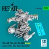 ResKit Models 1:35 SH-60B, SH-60F, HH-60H folded main rotor for Kitty Hawk / Zimimodel (3D Printed)
