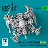 ResKit Models 1:35 SH-60B, SH-60F, HH-60H folded main rotor for Kitty Hawk / Zimimodel (3D Printed)