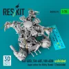 ResKit Models 1:35 SH-60B, SH-60F, HH-60H unfolded main rotor for Kitty Hawk / Zimimodel (3D Printed)