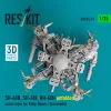 ResKit Models 1:35 SH-60B, SH-60F, HH-60H unfolded main rotor for Kitty Hawk / Zimimodel (3D Printed)