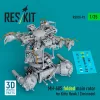 ResKit Models 1:35 MH-60S folded main rotor for Kitty Hawk / Zimimodel (3D Printed)
