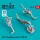 ResKit Models 1:48 MiG-25 landing gear for ICM Kit