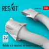 ResKit Models 1:48 Rafale air intakes for Revell/Academy kit (3D Printed)