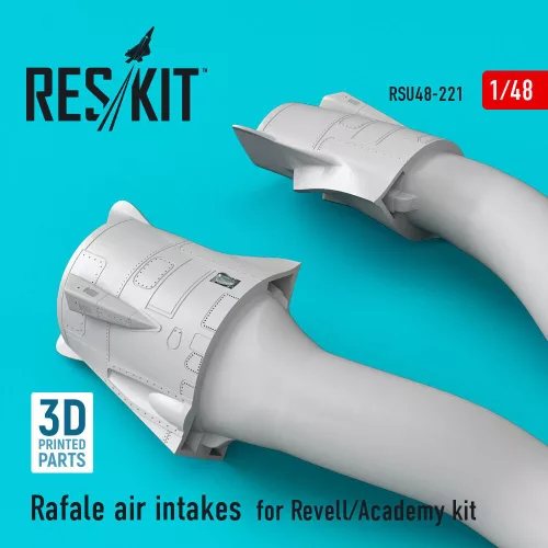 ResKit Models 1:48 Rafale air intakes for Revell/Academy kit (3D Printed)