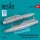 ResKit Models 1:48 370 Gallon wing fuel tanks with pylons (type 2) for F-16 (A/B/C/D/E/F/I) (2 pcs) (3D Printed)