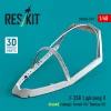 ResKit Models 1:48 F-35B Lightning II closed canopy frame (3D Printed) for Tamiya