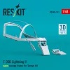 ResKit Models 1:48 F-35B Lightning II open canopy frame (3D Printed) for Tamiya