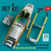 ResKit Models 1:48 Rafale (C, M) cockpit (Basic edition with 3D decals) for HobbyBoss kit (3D printed)