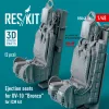ResKit Models 1:48 Ejection seats for OV-10 Bronco (2 pcs) for ICM kit (3D Printed)