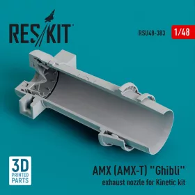   ResKit Models 1:48 AMX (AMX-T) Ghibli exhaust nozzle for Kinetic kit (3D Printed)