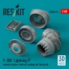 ResKit Models 1:48 ?F-35B Lightning II exhaust nozzles (Vertical Landing) for Tamiya kit (3D printed)