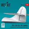 ResKit Models 1:48 PBY-5/5A/OA-10A Catalina correct tail (3D Printed) for Revell / Monogram / Eduard