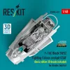ResKit Models 1:48 F-16C Block 50/52 Fighting Falcon cockpit USAF (Basic edition 3D decals included) (3D Printed) for Kinetic