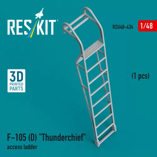 ResKit Models 1:48 F-105D Thunderchief access ladder (1 pcs) (3D Printed)
