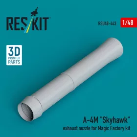   ResKit Models 1:48 A-4M Skyhawk exhaust nozzle for Magic Factory kit (3D Printed)