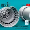 ResKit Models 1:48 F-4 (B, C, D, N) Phantom II exhaust nozzles for Academy kit (3D Printed)
