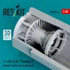 ResKit Models 1:48 F-4 (B, C, D, N) Phantom II exhaust nozzles for Academy kit (3D Printed)