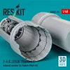 ResKit Models 1:48 F-4 (E, J, F, G, S) Phantom II exhaust nozzles for Zoukei-Mura kit (3D Printed)