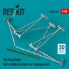 ResKit Models 1:48 Sea King blade fold restraint systems for Hasegawa kit (3D Printed)