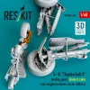 ResKit Models 1:48 A-10 Thunderbolt II landing gears (Early & Late) with weighted wheels set for GWH kit (Metal+3D Printed)