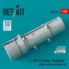 ResKit Models 1:48 F-104 (S, G-late) Starfighter exhaust nozzle for Kinetic kit (3D Printed)