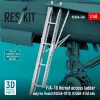 ResKit Models 1:48 F/A-18 Hornet access ladder only for Reskit RSU48-0310, RSU48-0140 kits (3D Printed)