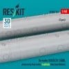 ResKit Models 1:48 Tornado IDS/ECR 1500L underwing fuel tanks (welded) (German AF / Italian AF) (2 pcs) (3D Printed)